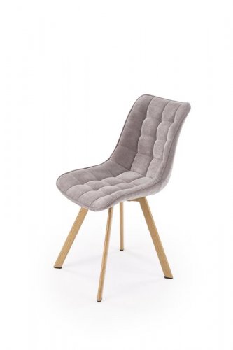 Стілець K332 HALMAR сірий/натуральний