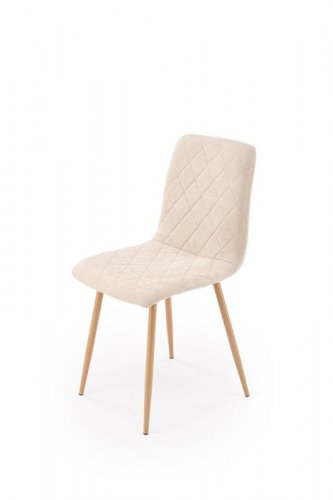 Стілець K525 WDF Halmar бежевий /натуральний
