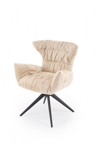 Крісло поворотне K595 HALMAR бежевий