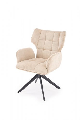 Крісло поворотне K601 HALMAR бежевий