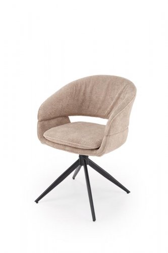 Крісло поворотне K602 HALMAR капучино