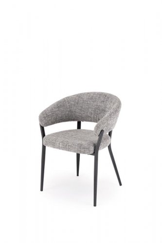 Крісло K609 HALMAR сірий/чорний