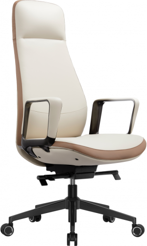 Офісне крісло GT Racer B-2115 Beige/Brown (leather) Офісне крісло GT Racer B-2115 Beige/Brown (leather)