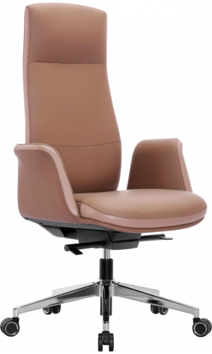 Офісне крісло GT Racer B-2119 Brown (leather)