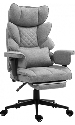 Офісне крісло GT Racer B-2511 Fabric Gray Офісне крісло GT Racer B-2511 Fabric Gray