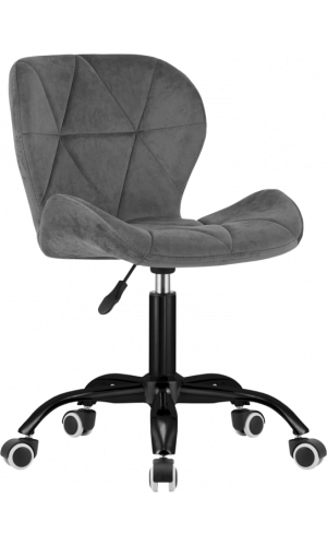 Офісне крісло GT Racer B-30 Velvet Dark Gray