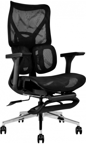 Офісне крісло GT Racer B-3002 Black/Black Офісне крісло GT Racer B-3002 Black/Black