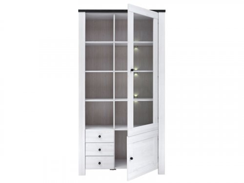 ANTWERPEN REG1W1D3S/20/10 вітрина BRW
висота: 203 см
ширина: 106 см
глибина: 40 см