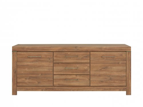 GENT Комод широкий KOM2D3S/9/20 BRW
Ширина 200 см
Висота 85 см
Глибина 45 см