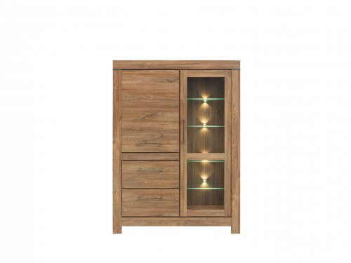 GENT Комод REG1W1D2S/16/12 BRW
Ширина 115 см
Висота 158 см
Глибина 42 см