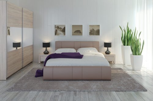 CARLET II 160   Кровать BRW
Ширина 177 см
Высота 100 см
Длина 216 см
материал ткань