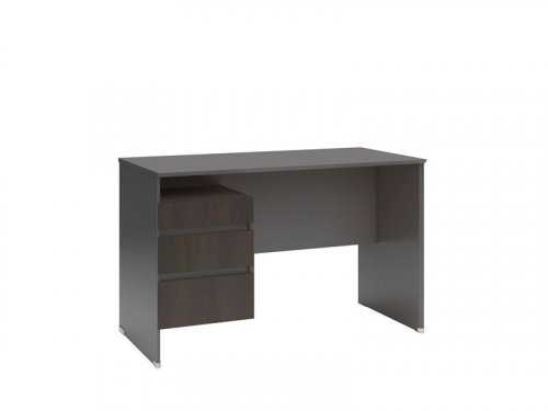B04 Стіл письмовий BIU3S/120 BRW
Ширина 120 см
Висота 76 см
Глибина 60 см
колір вольфрам \ венге