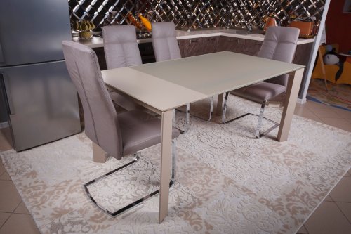 BRISTOL У Стіл обідній
Ширина 130-200х85х75 см
колір графіт, капучинно, мокко