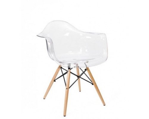 TWIST Стілець пластик
розмір 78х64х62 см
Стілець виконаний з білого матового пластику. Ніжки стільця виконані з дерева й металу