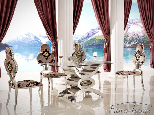 TH346 Стол обеденный
размер 150х90х76 см
материал метал и стекло
цвет прозрачный