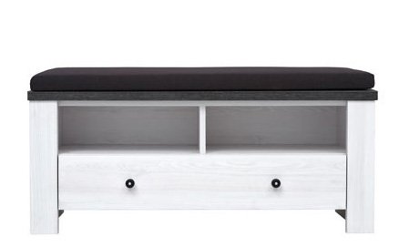 АНТВЕРПЕН Тумба для взуття 1S Гербор
розмір 100х47х45 см
колір ясен сніжний