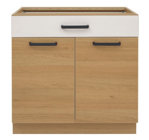 SEMI LINE Кухонна тумба D1S-80/82 BRW
висота: 82 см
ширина: 80 см
глибина: 46 см