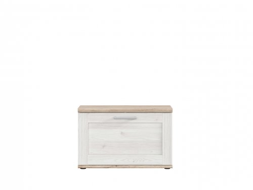 ROMANCE Тумба для взуття SFK1D
розмір 76х49х38 см
колір сибу/ дуб сан-ремо