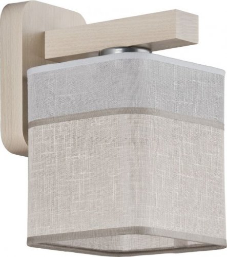 IBIS  Світильник-Бра 100
розміри 24х18 см
матеріал дерево, абажур
колір сірий