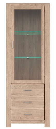 LUTTICH REG1W3S/20/7 вітрина BRW
висота: 200 см
ширина: 70 см
глибина: 42 см