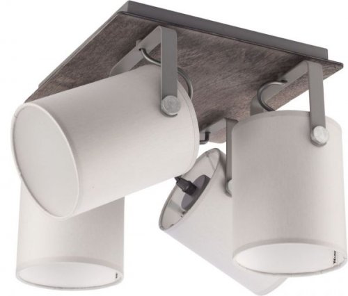 RELAX GRAY PLAFON Люстра
размеры 26х32х32 см
материал металл, дерево, абажур
цвет серый