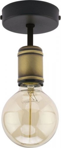 RETRO PLAFON Стельовий світильник 1901
розміри 13х10 см
матеріал метал
колір бронза