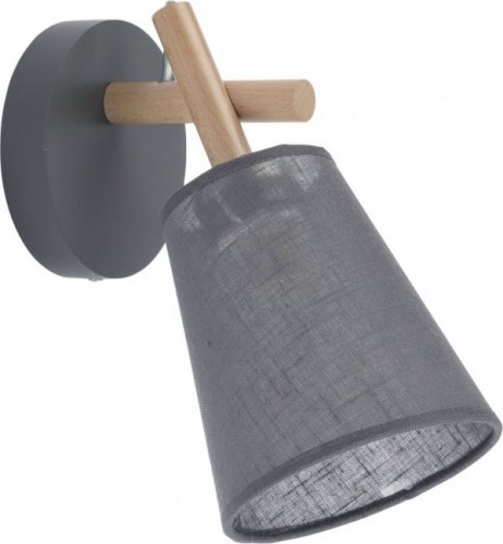 VAIO graphite  Світильник-Бра 819
розміри 28х19х14 см
матеріал дерево, абажур
колір сірий