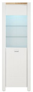 DREVISO REG1W/65/195 вітрина BRW
висота: 195,5 см
ширина: 65,5 см
глибина: 41,5 см
