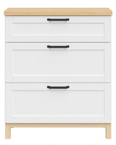 HAGA KOM3S комод BRW
высота: 95 см
ширина: 81 см
глубина: 43,5 см