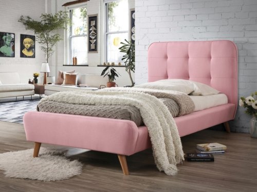 Tiffany Кровать 90 velvet
размер 90х200 см
цвет розовый