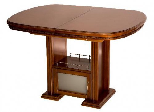 NICOLAS Classic 06 Стіл
Розмір:115-145х84х75 см
Матеріал дерево й масив
колір горіх