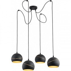 Люстра TK Lighting Люстра 2221 YODA BLACK ORBIT