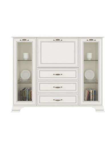 TIFFANY комод з баром 2w3s1b woodline крем