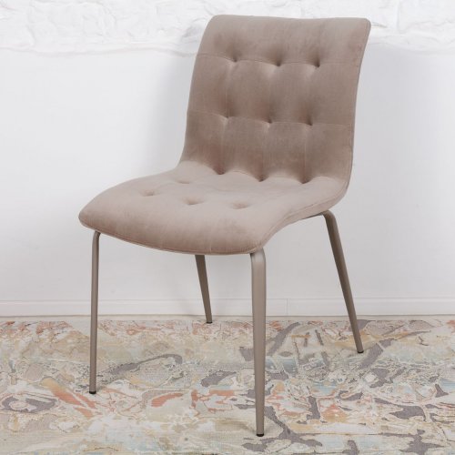 WEEK Стілець металевий
розмір 48х62х88 см
колір мокко