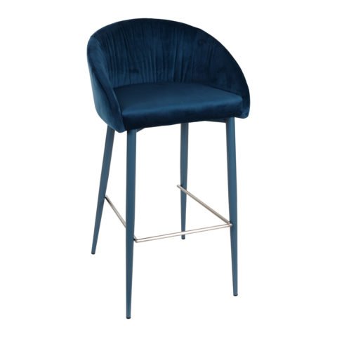 ELBE Стул барный Nicolas  ( Эльбе ) синий
Посадочная высота: 75 см