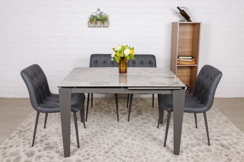 Стол Nicolas Alta DF511T 120 керамика cерый
размер 120-170х80х76 см