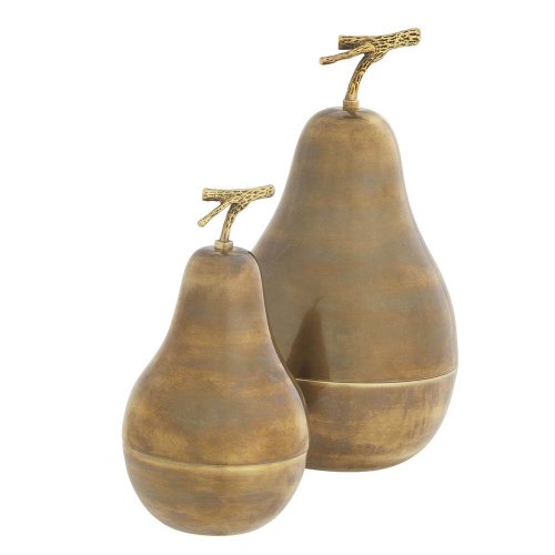 Box Pear set of 2