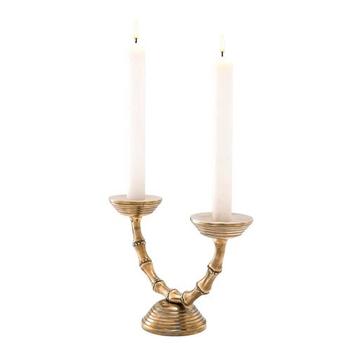 Candle Holder Gallions Double