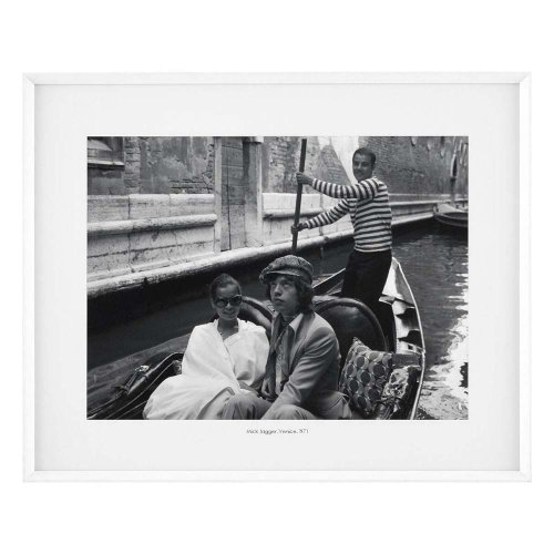 Print Mick Jagger, Venice 1971