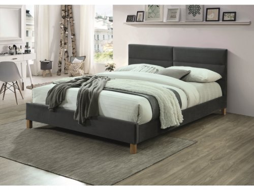 Двоспальне ліжко Signal Sierra Velvet 160х200 серый (SIERRAV160SZD)
размер 160х200
цвет серый велюр ткань 150
