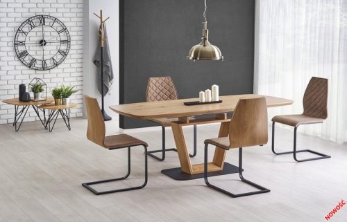 BLACKY Стіл обідня
розмір 160-220х90х76 см
колір дуб античний