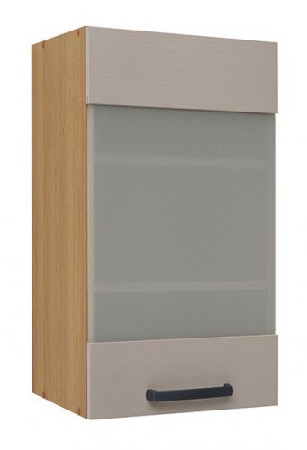 Кухонная витрина навесная G-40/72-LV/PV SEMI LINE BRW