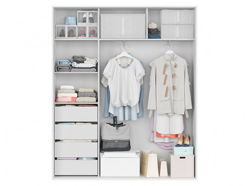 FLEX Шкаф 180
размер 120х218х45 см 