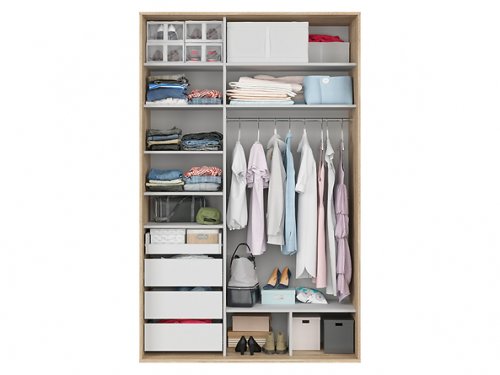 FLEX Шафа 150 Flex magnolia
розмір 150х240х66 см