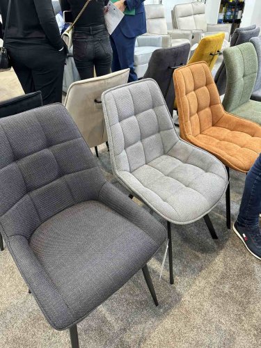 ALDO BREGO Стілець металевий колір маслиновий OLIWKA 77