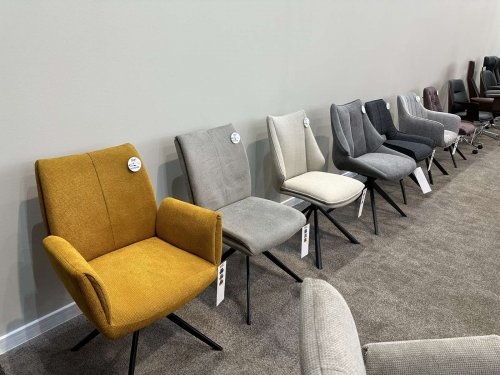 APPLE Крісло чорне тканина VELVET BLUVEL 19