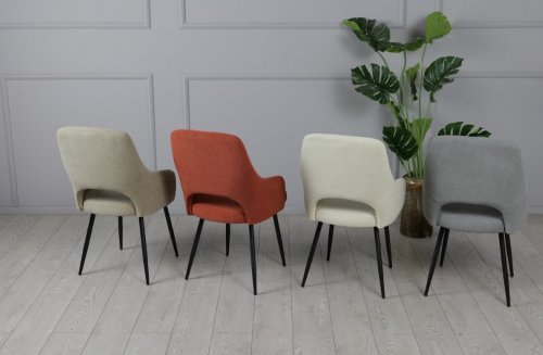 ФОКС стілець металевий колір молочний,сірий, бежевий та теракот
розмір 520*590*910