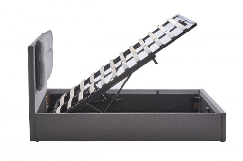 Ліжко м'яке 1600*2000 Віолла, сірий