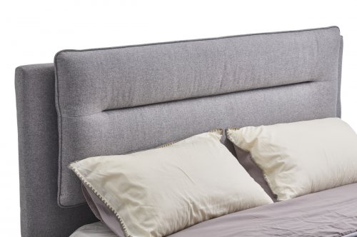 Ліжко м'яке 1600*2000 Віолла, сірий