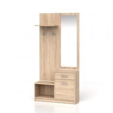 NEPO  NEPO-PPK Прихожая BRW
Ширина 90 см
Высота 186 см
Глубина  31 см
исполнение в 9 цветах